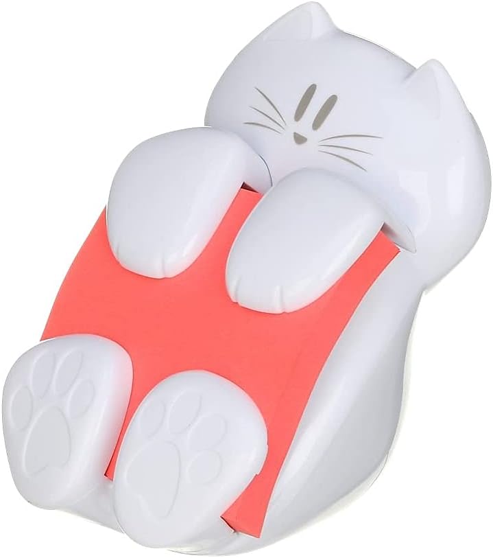Post It CAT330 Pop-Up Note Dispenser Cat Shape, 3 x 3, White - Image 5